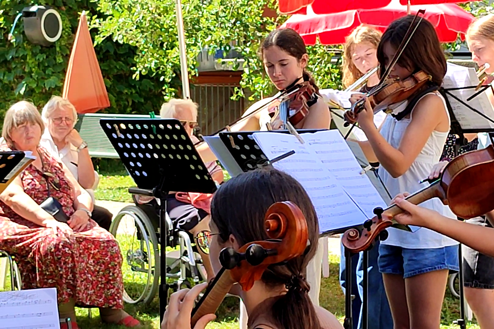 Konzert im Pflegeheim