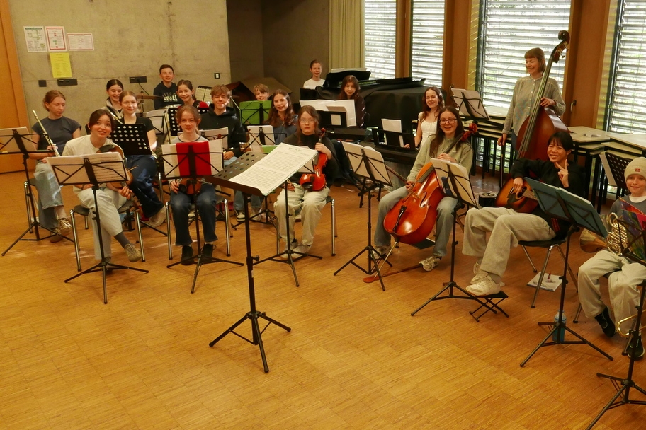 Probentag des Orchesters